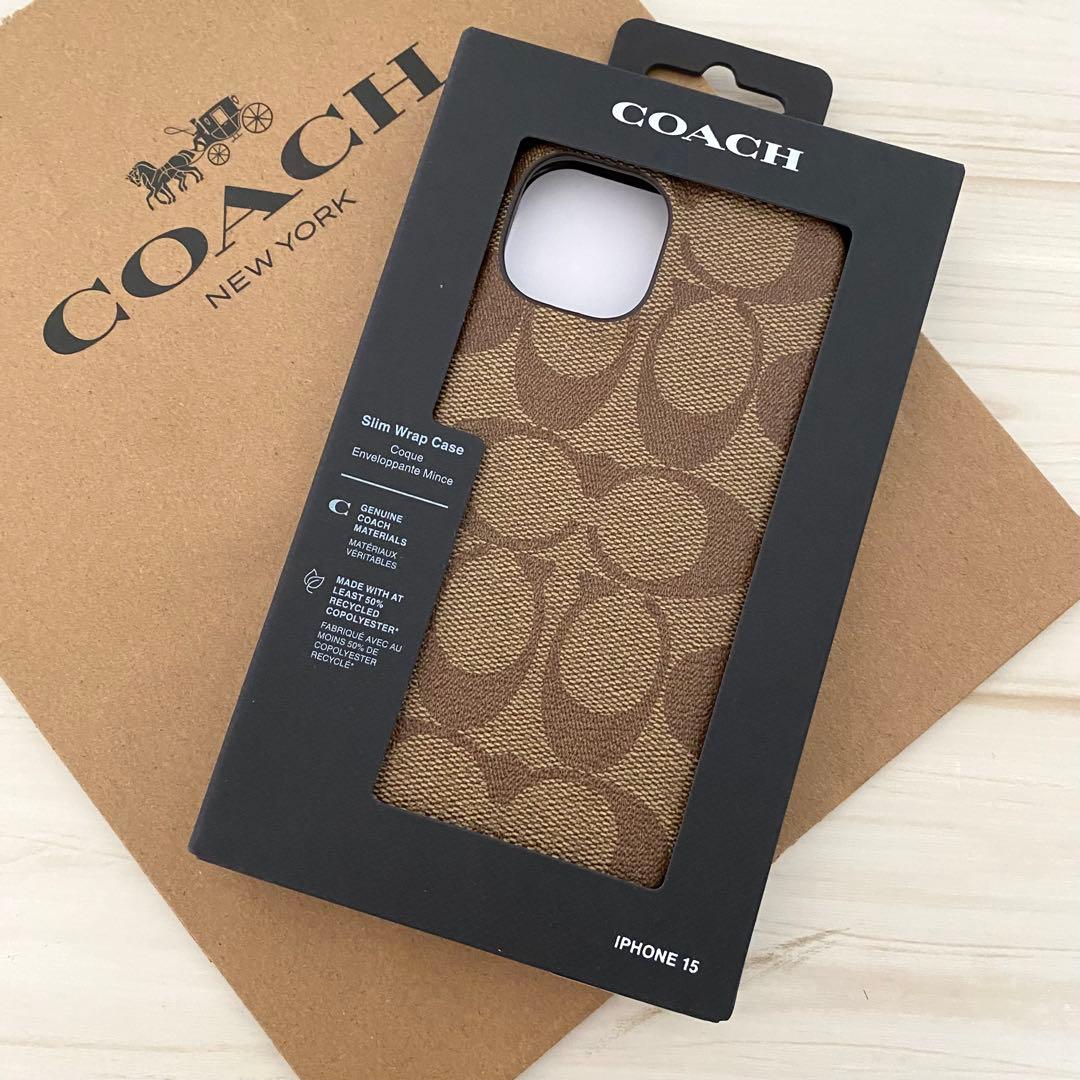 50 COACH コーチ iPhoneケース iPhone15 対応ケース