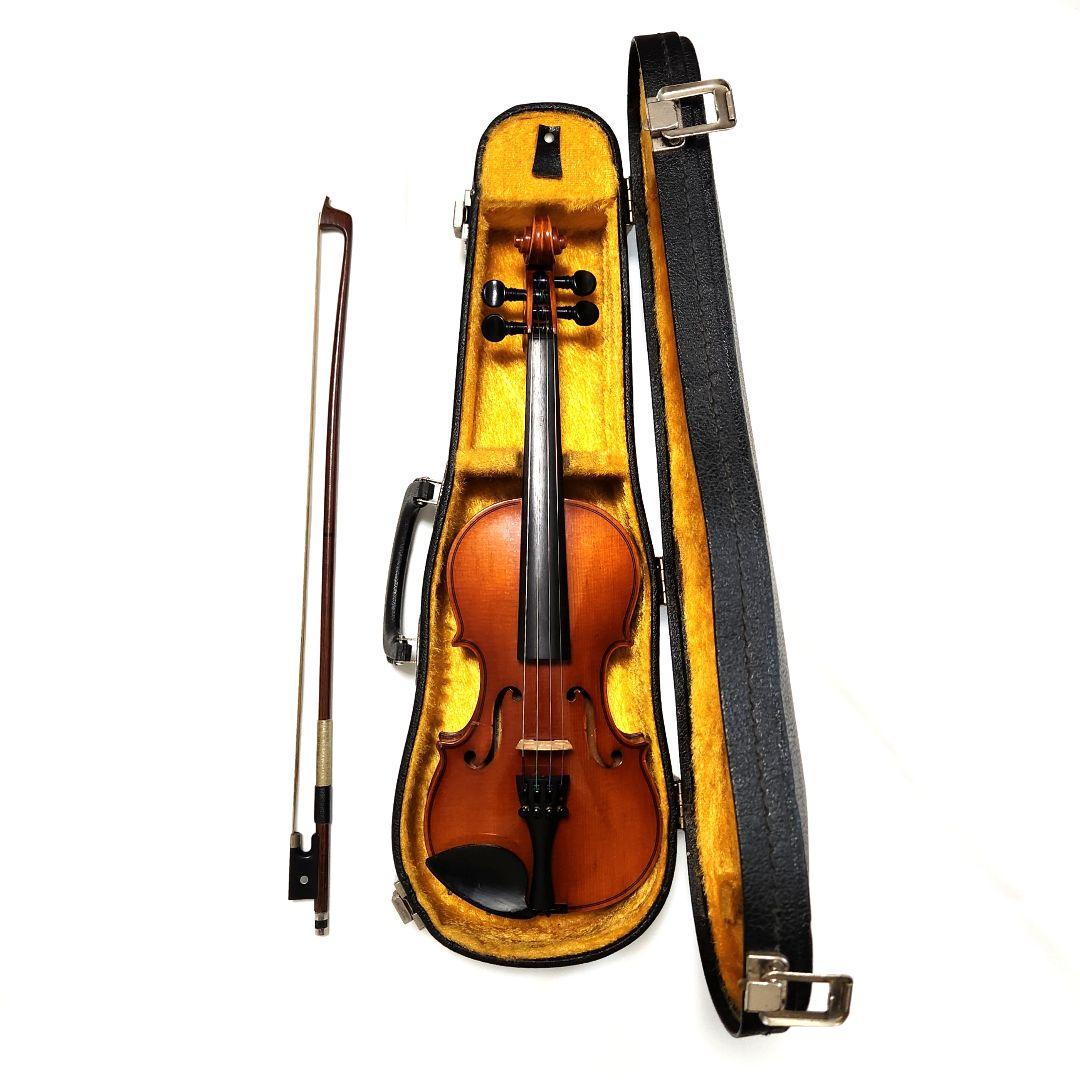 1/8 Suzuki 分数バイオリン Anno 1977 本体　弓　ケース