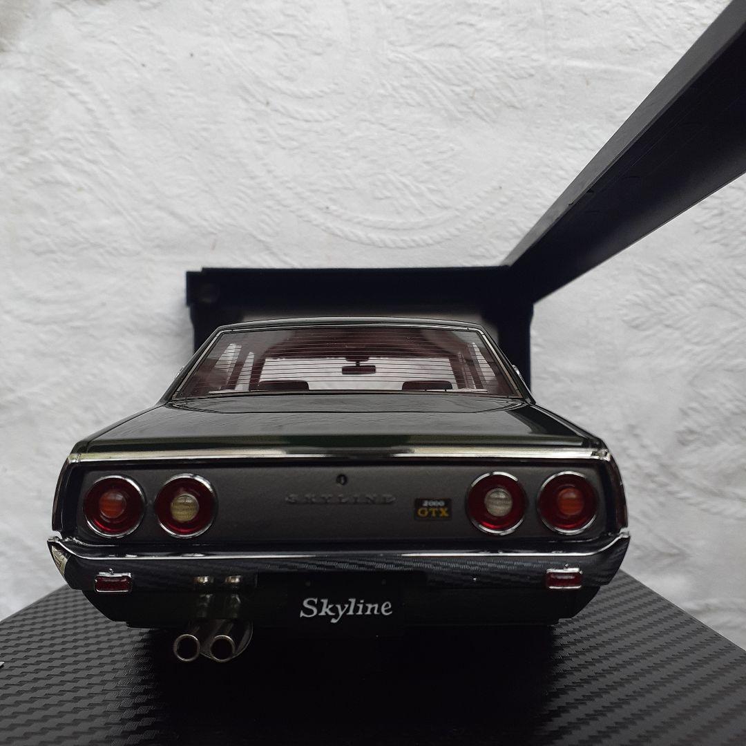 イグニッションモデル　ケンメリ4ドアGT-X 1/18グリーン　ig0971