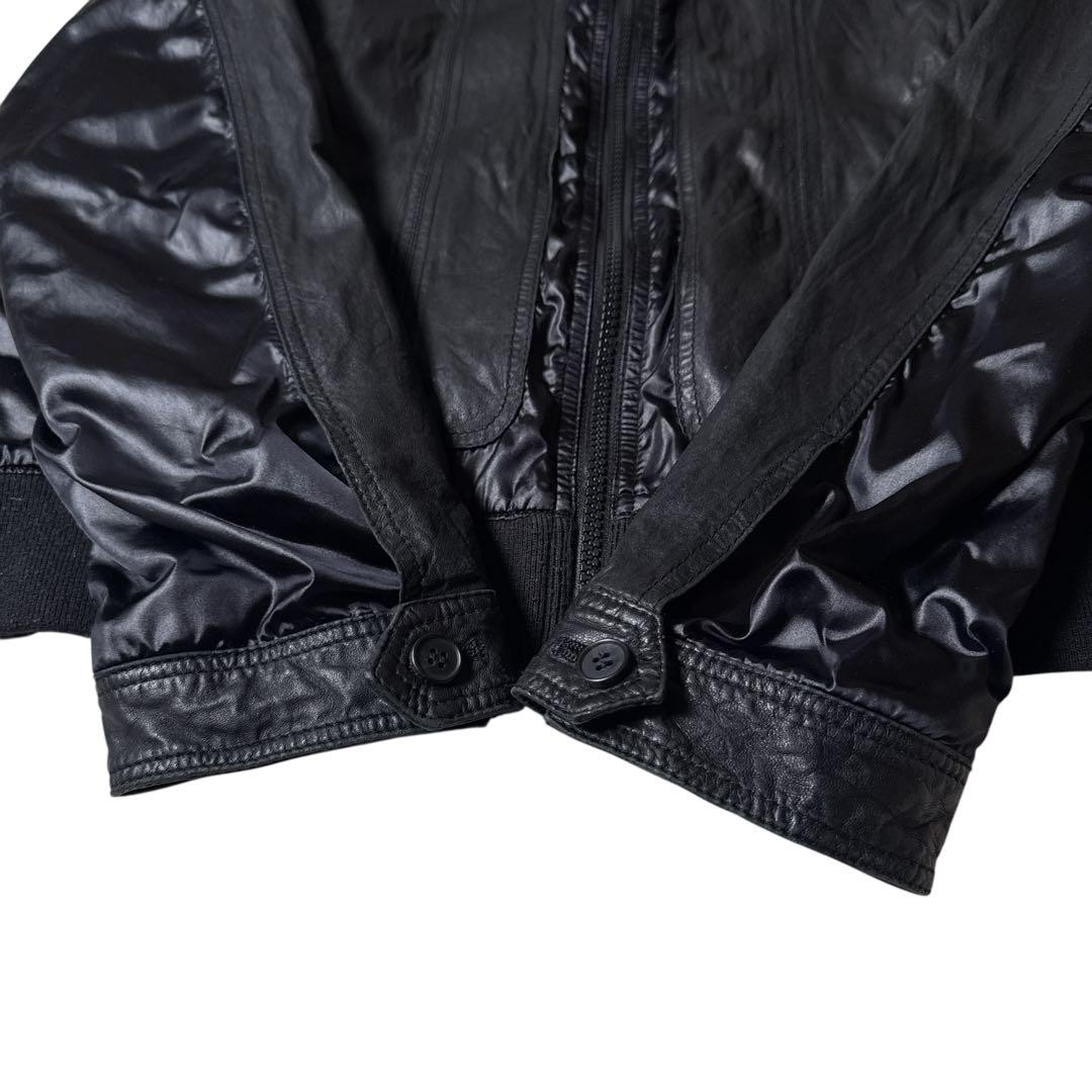 ブラックバレット バイ ニールバレット 羊革 ラムレザー ブルゾン ジャケット