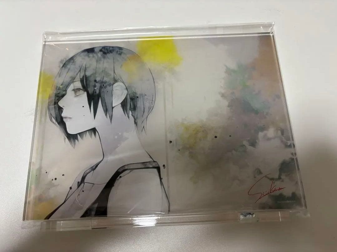 石田スイ展 公式図録 特典しおり　東京喰種:re アクリルアート 霧嶋 菫香