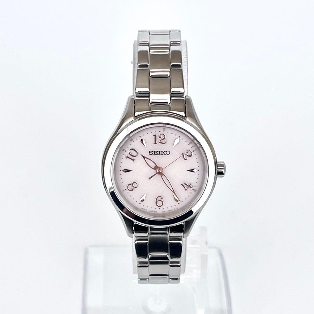 セイコー SEIKO レディース腕時計 稼働 電波ソーラー 磨き済み s2105