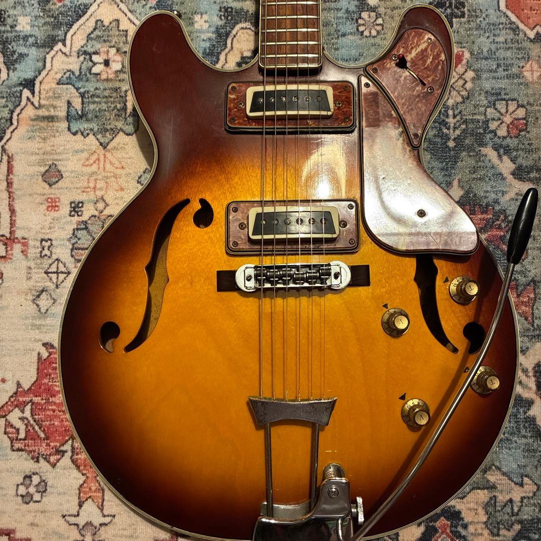 Aria Diamonds 60's ヴィンテージ　ビザールギター　フルアコ