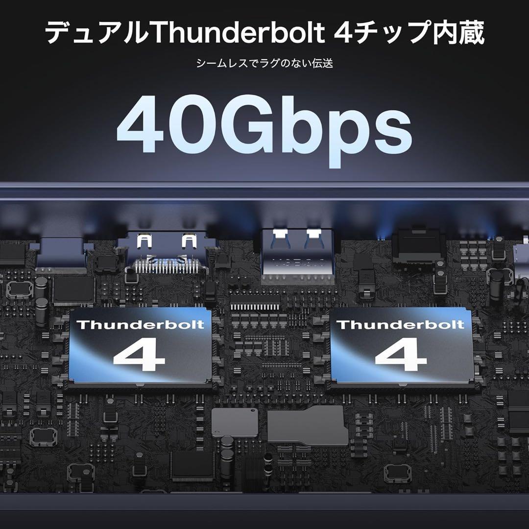 iVANKY　FusionDock Max 6K 240Hz　Macbook