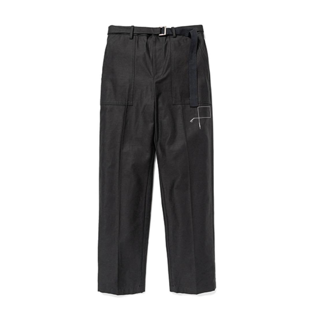 sacai×wtaps Cotton Back Satin Pants 1 新品