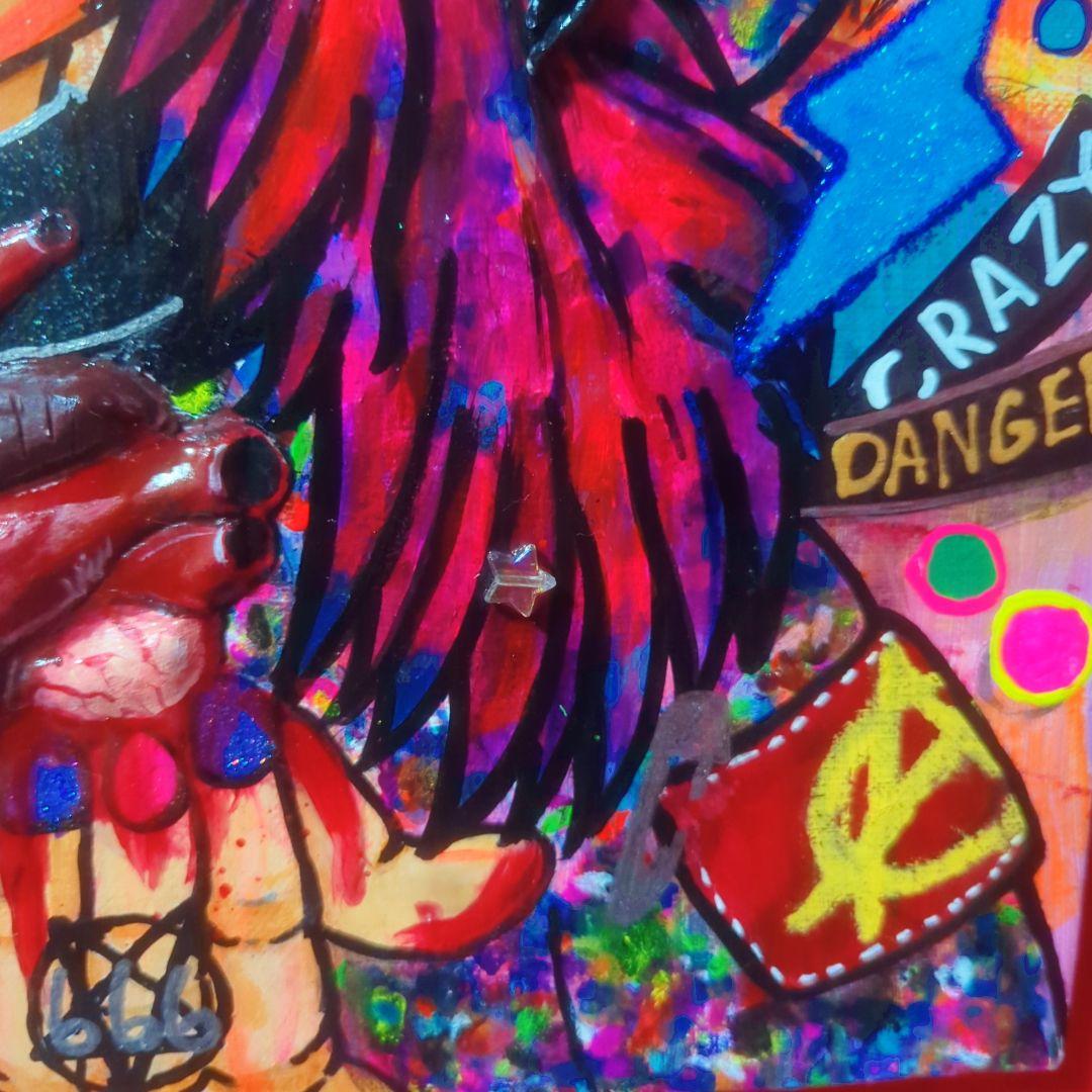 【一点物アート】✡Sell one's soul✡【現代アート/イラストアート】