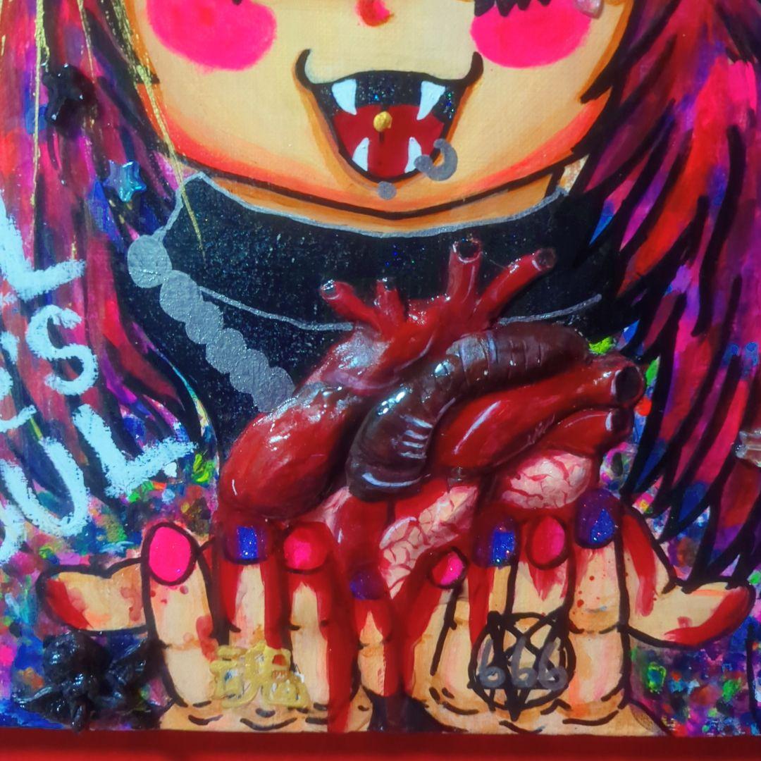 【一点物アート】✡Sell one's soul✡【現代アート/イラストアート】