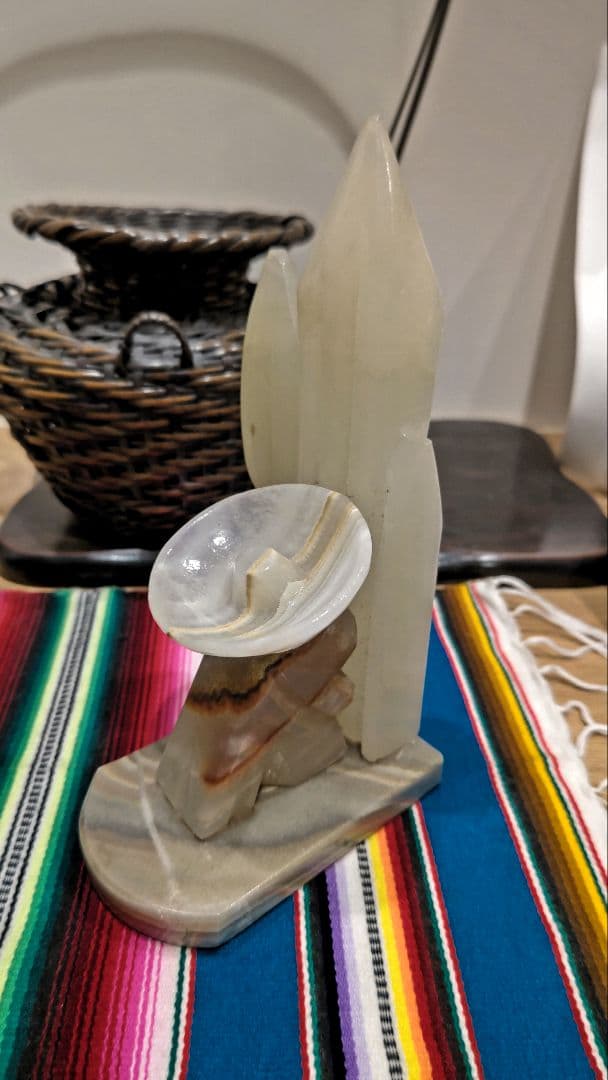 メキシコの置物　石　オブジェ