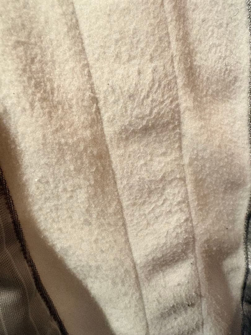 ジュン アンド ロペ ホワイトダウンベスト ウエストベルト付き