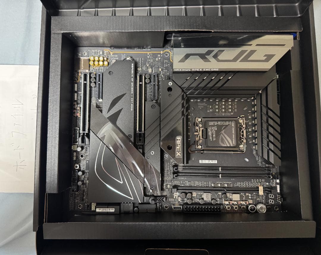 マザーボード ASUS ROG MAXIMUS Z790 APEX ENCORE
