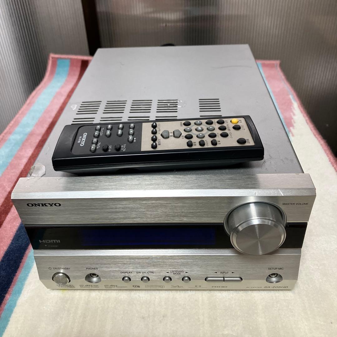 ONKYO AVアンプ SA-205HD リモコン付き