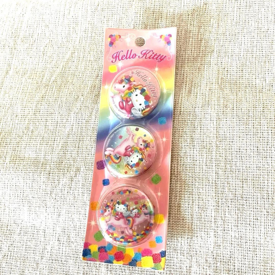 レア‼️キティ ユニコーン 缶バッジ3個セット