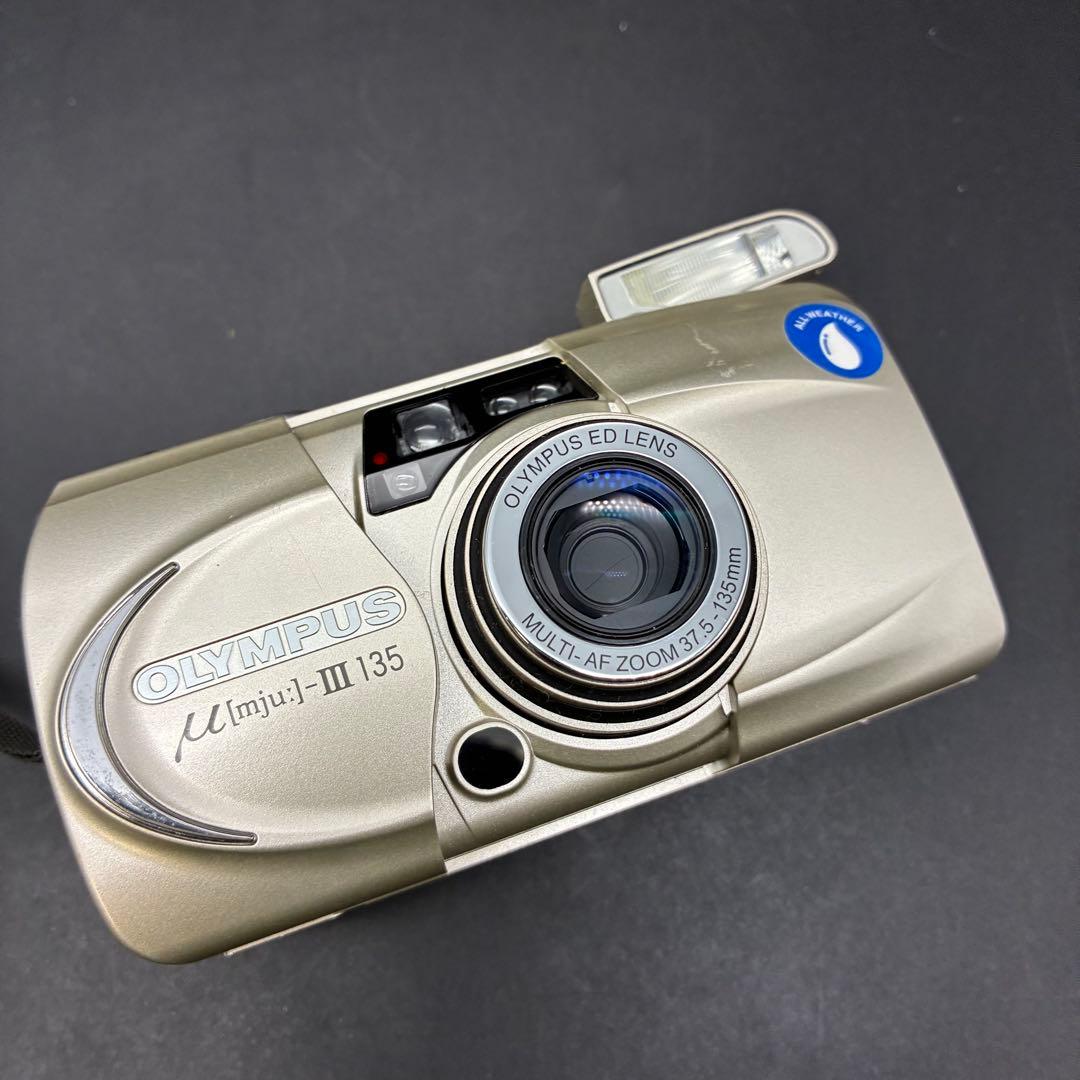 【動作確認済み】OLYMPUS μ [mju:]-III 135 レトロカメラ