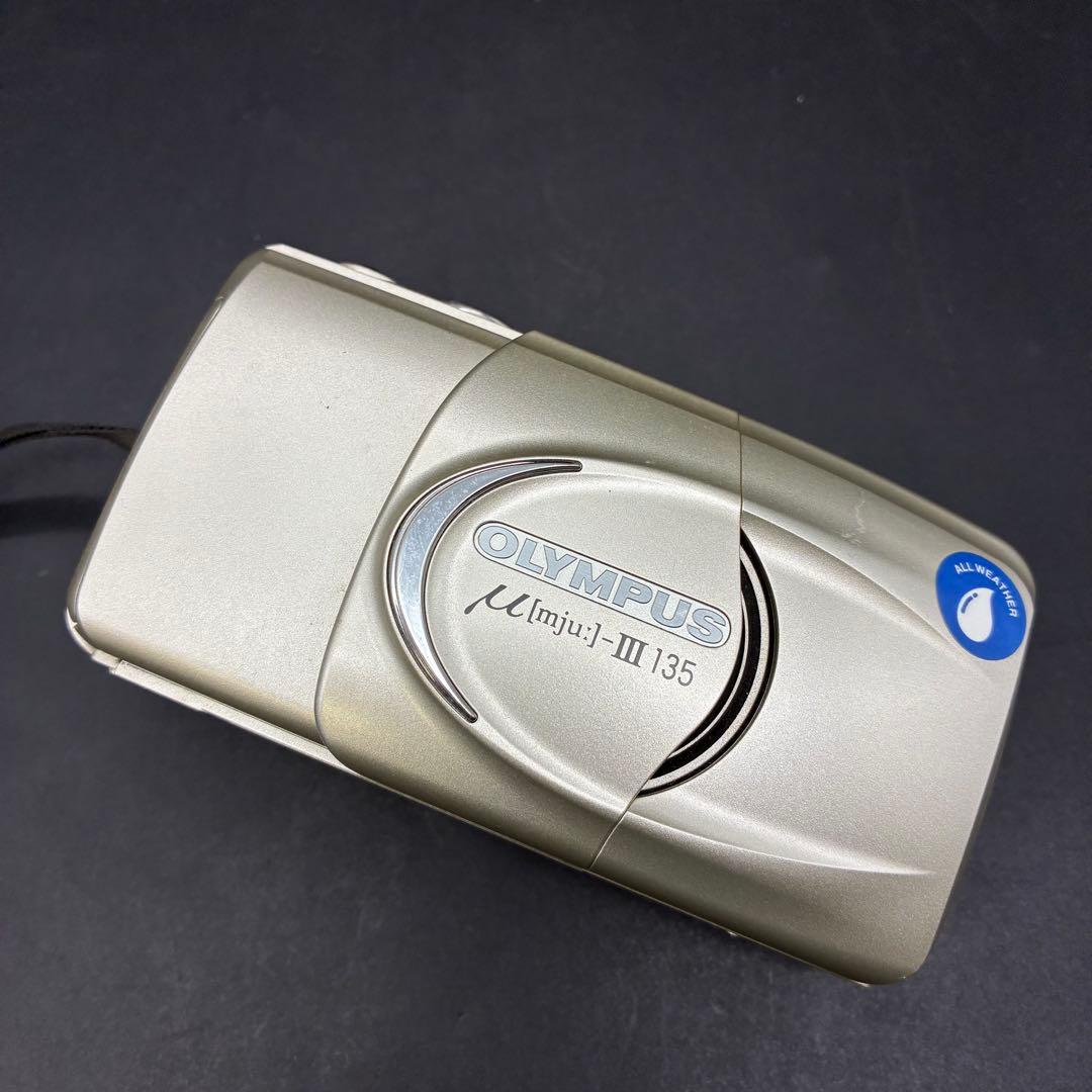 【動作確認済み】OLYMPUS μ [mju:]-III 135 レトロカメラ