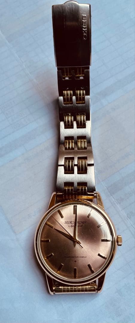 ヒカルセイコーヴィンテージ高級腕時計 クラウンスペシャルSDマーク
