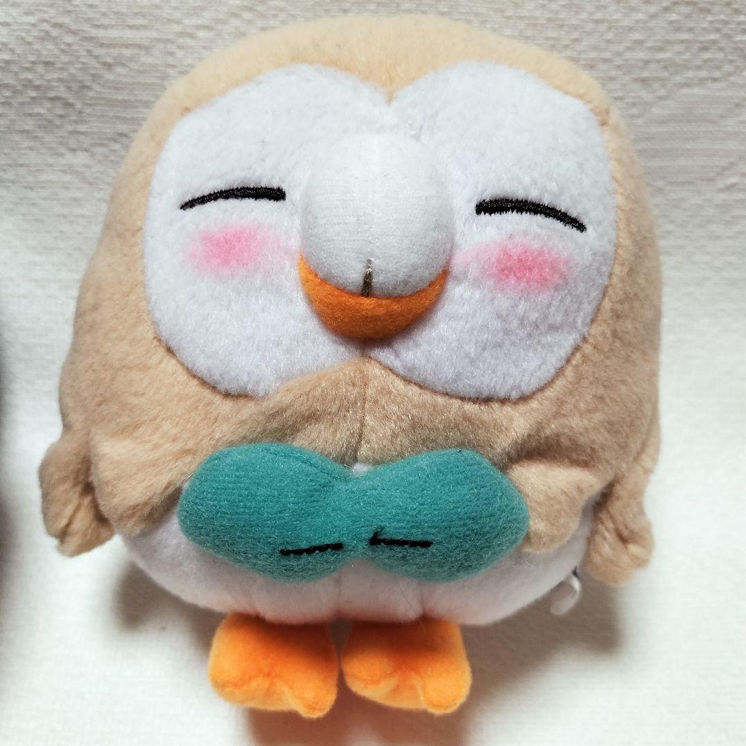 希少　タカラトミー　ポケットモンスター　モクロー　サトシのリュック　ぬいぐるみ