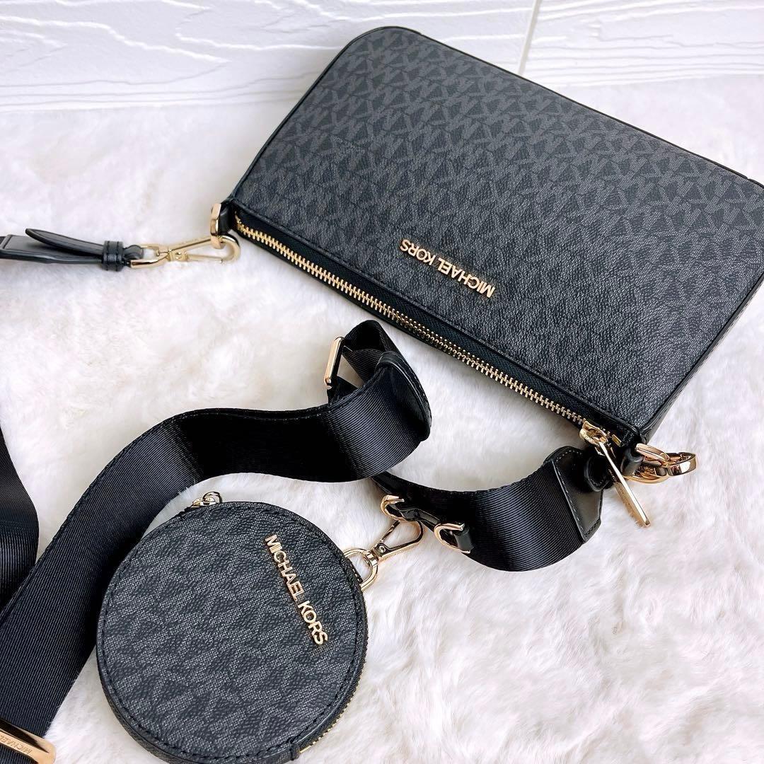 未使用☆MICHAEL KORSマイケルコース2wayショルダーバッグ 小銭入れ