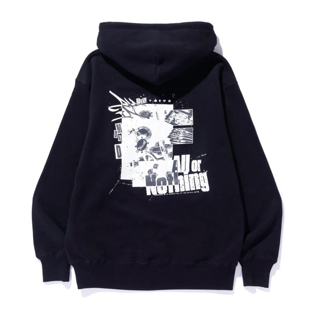 a*a様 ALLIN HOODIE BLACK CRAZY RACCOON CR