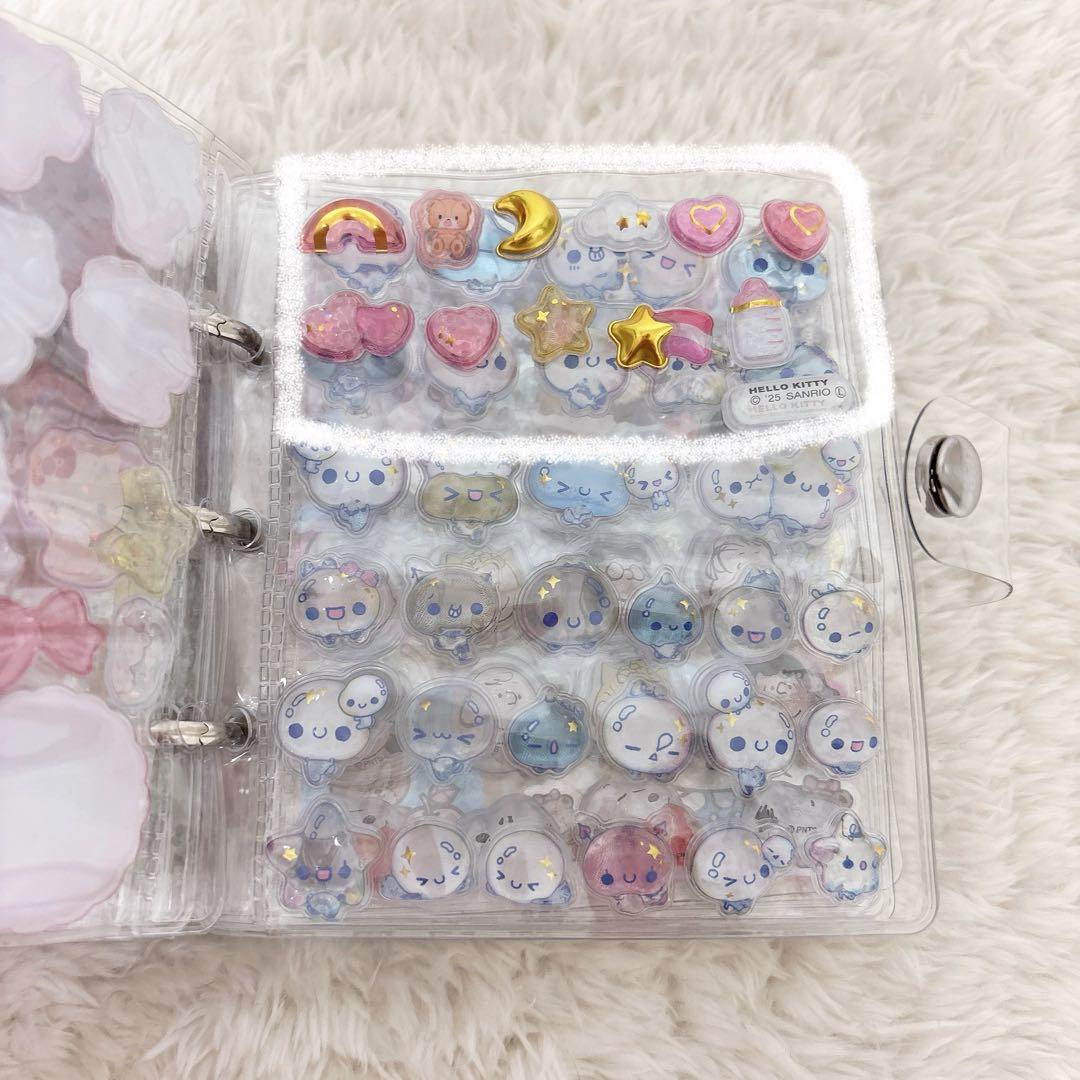 シール帳 完成品 ボンボンドロップシール おはじきシール ぷっくりシール 正規品