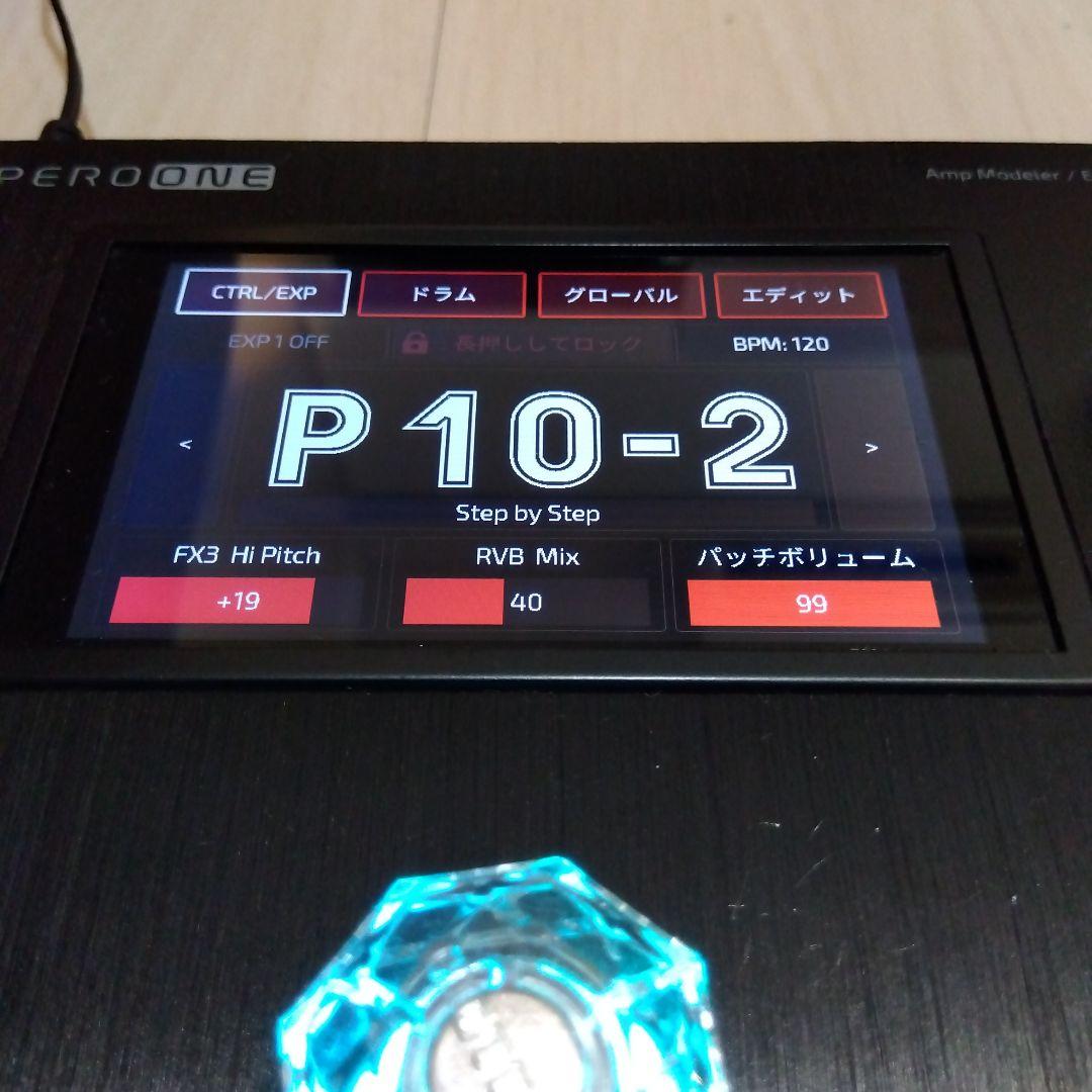 HOTONE AMPERO ONE　ギター　マルチエフェクター