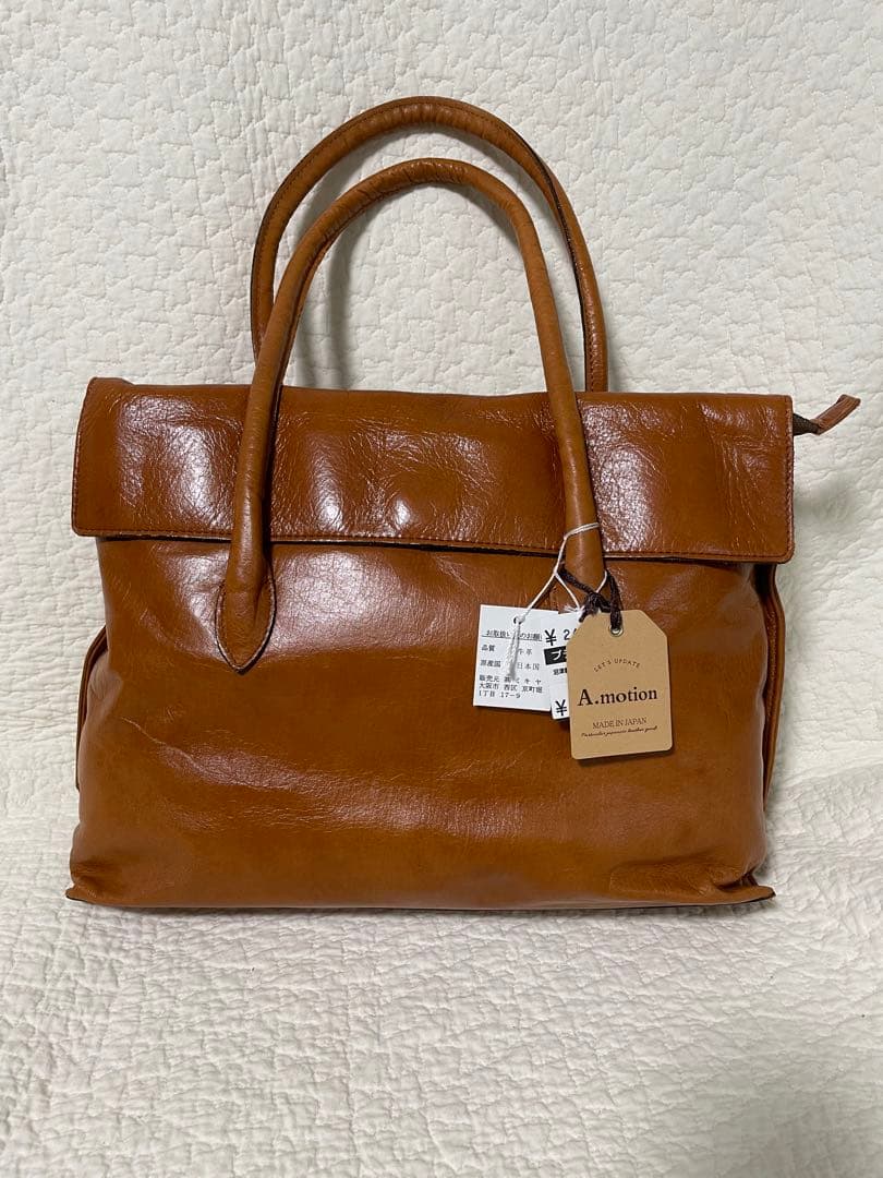 新品未使用タグ付き 牛革 ビジネスバッグ