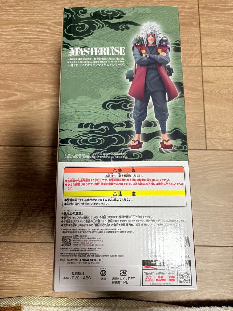 BANDAI 自来也 (仙人モード) MASTERLISE