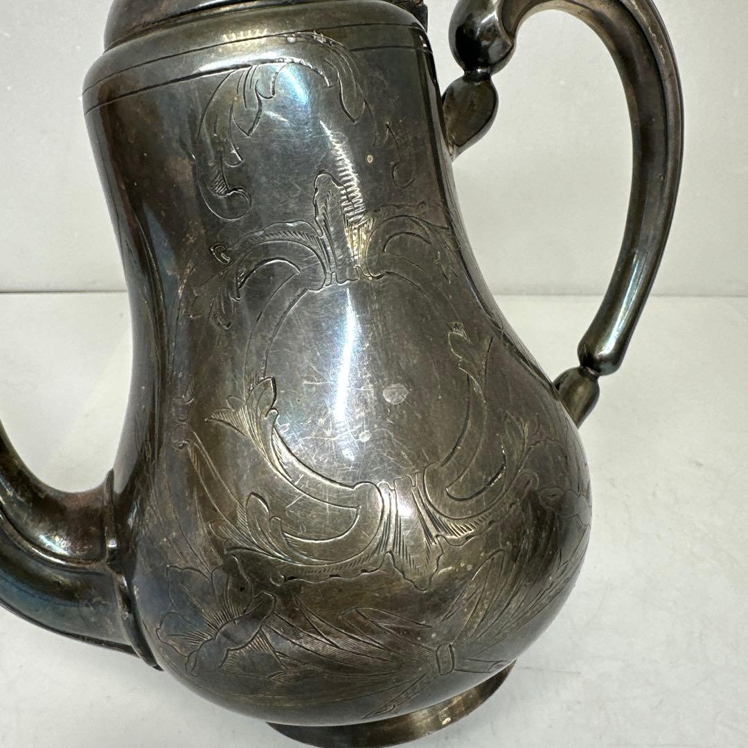 クリストフル　彫金天秤ホールマーク　ポット2点　1558g 東さ7-0414⑤