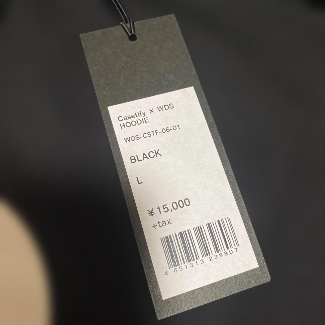 C*I様 新品　WIND AND SEA ケースティファイ　ブラック　パーカー