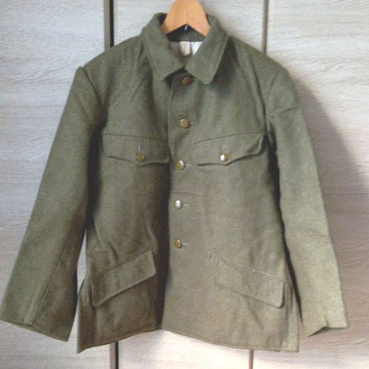 本物　ヴィンテージ　約80年前　兵服　上下　ミリタリージャケット&パンツ　未使用