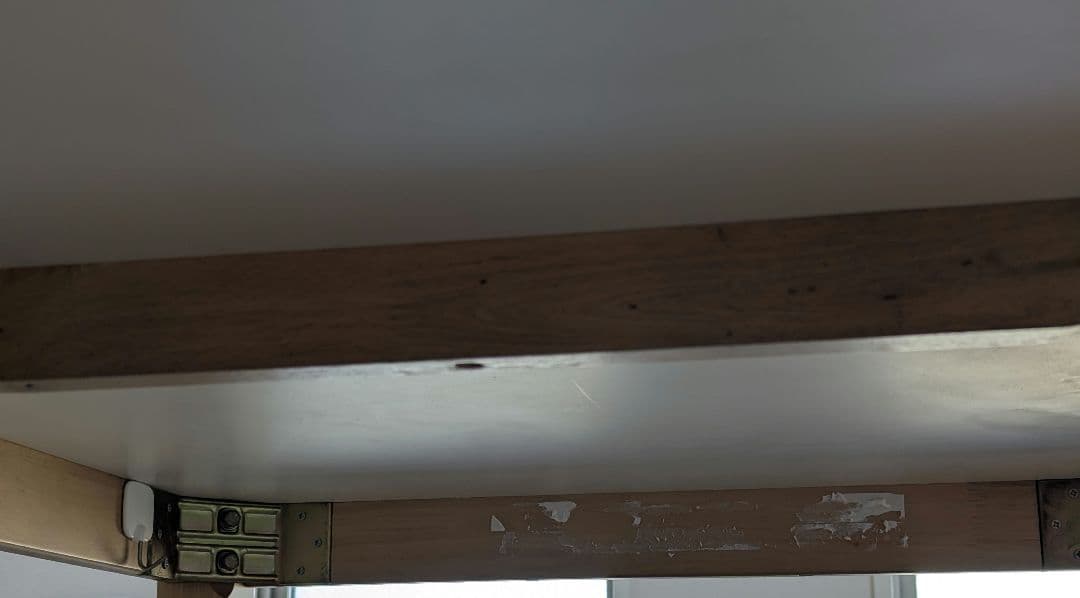 ホワイト長方形ダイニングテーブルセット