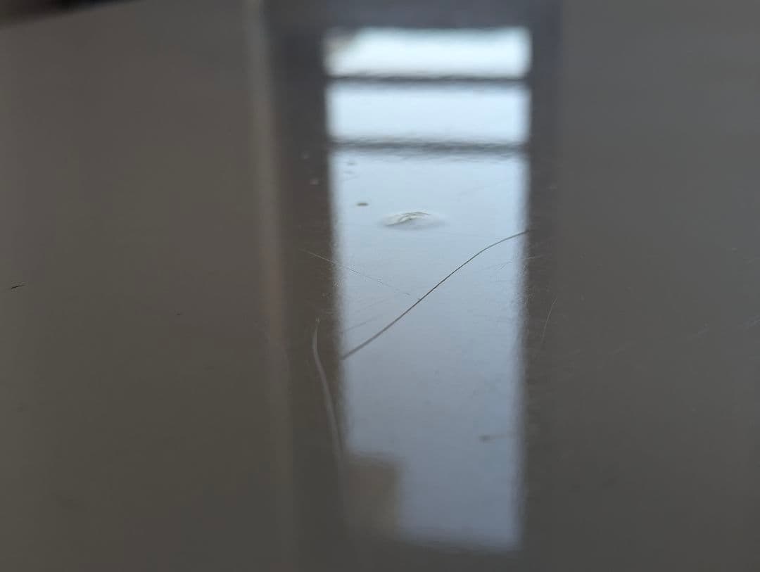 ホワイト長方形ダイニングテーブルセット