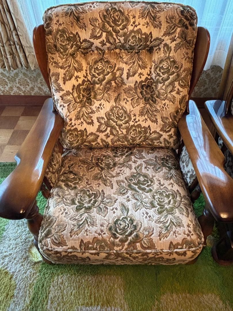 カリモク金華山ソファーセット　3人掛➕1人掛2脚　　直接引き取り希望