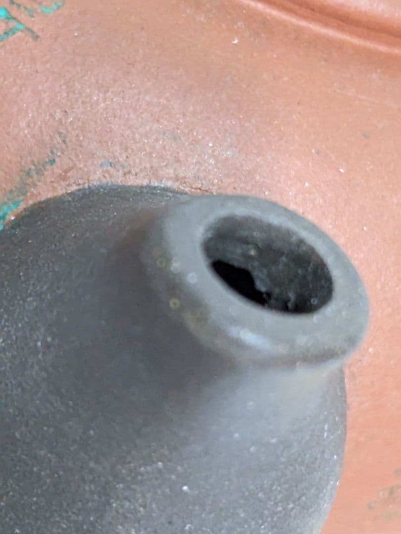 ♦中国 漢詩刻文自在飾り蓋 朱泥茶壺 茶器 茶道具 コレクション 骨董品