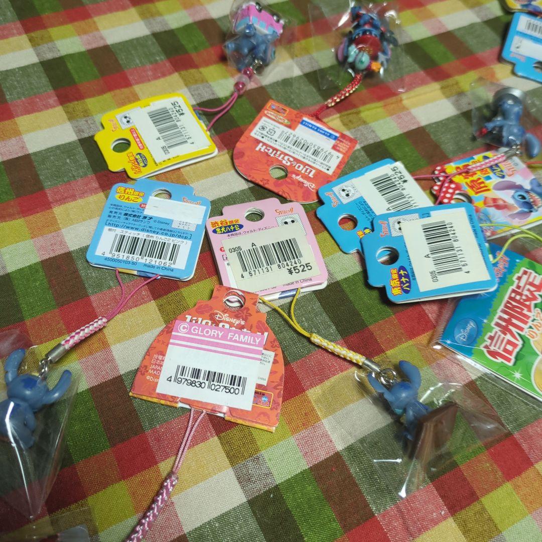SALE　未使用　ディズニー　スティッチ　ご当地根付けストラップ　ぬいぐるみ