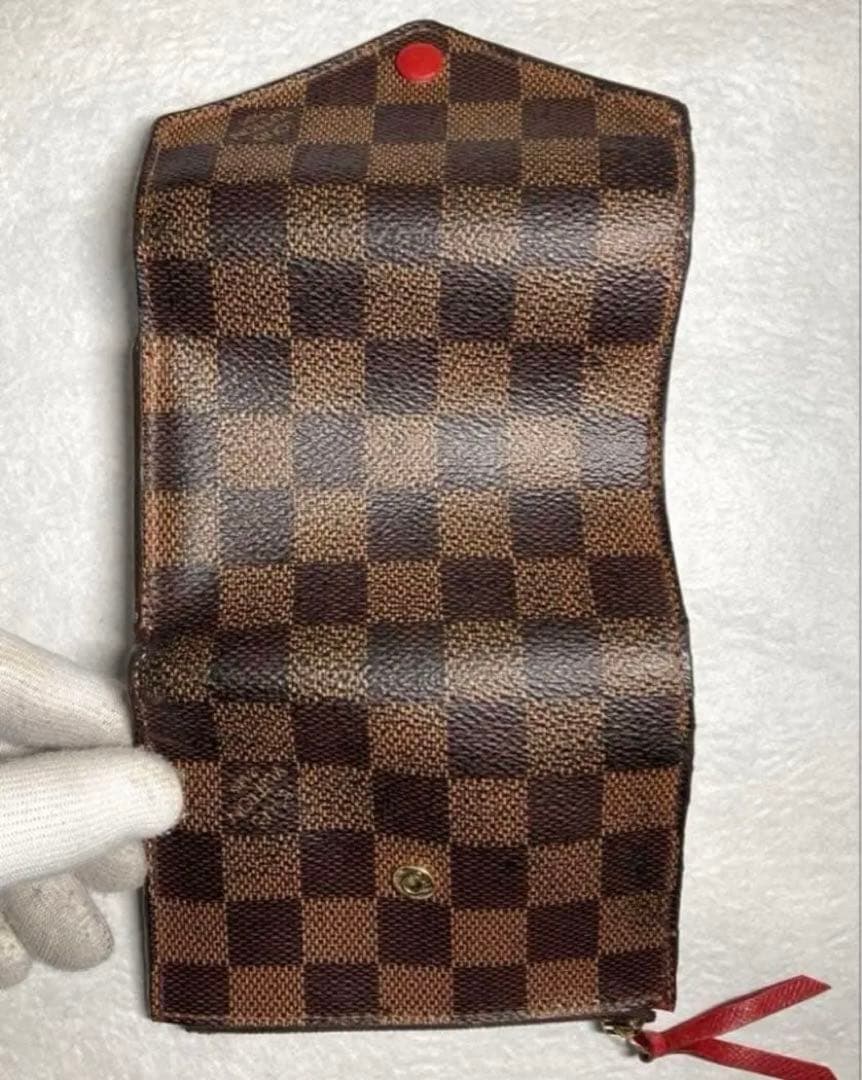 ルイヴィトン ダミエ ポルトフォイユ　ゾエ　ヴィクトリーヌ　折り財布