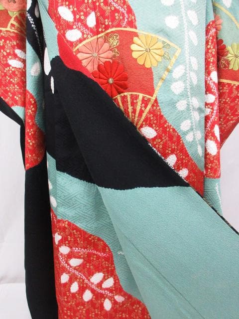 豪華！絞り＊刺繡＊金彩＊ラグジュアリー＊振袖＊トールサイズ＊１７０ｃｍ＊裄７０