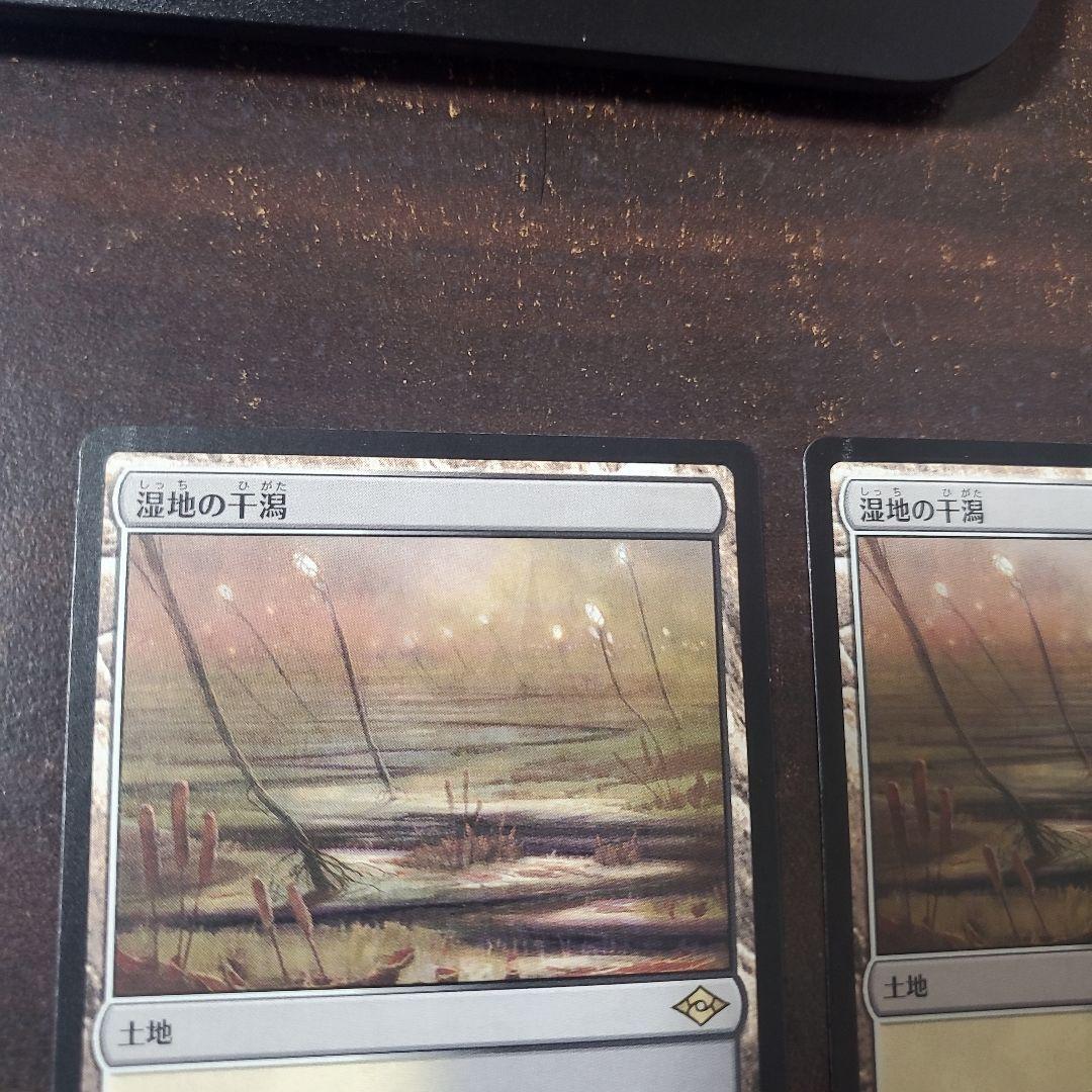 湿地の干潟　4枚