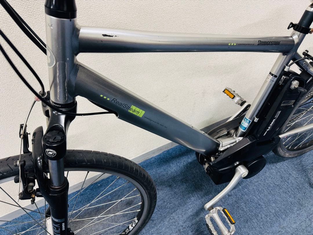 ブリヂストン リアルストリーム 8Ah 電動自転車中古【K8J23804】