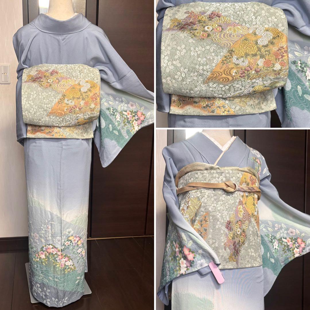 絞り　訪問着　フルセット　入学式　卒業式　お宮参り