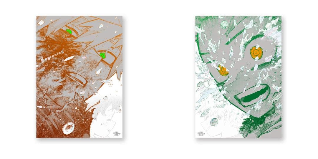 僕のヒーローアカデミア ヒロアカ展 ポスター beginning