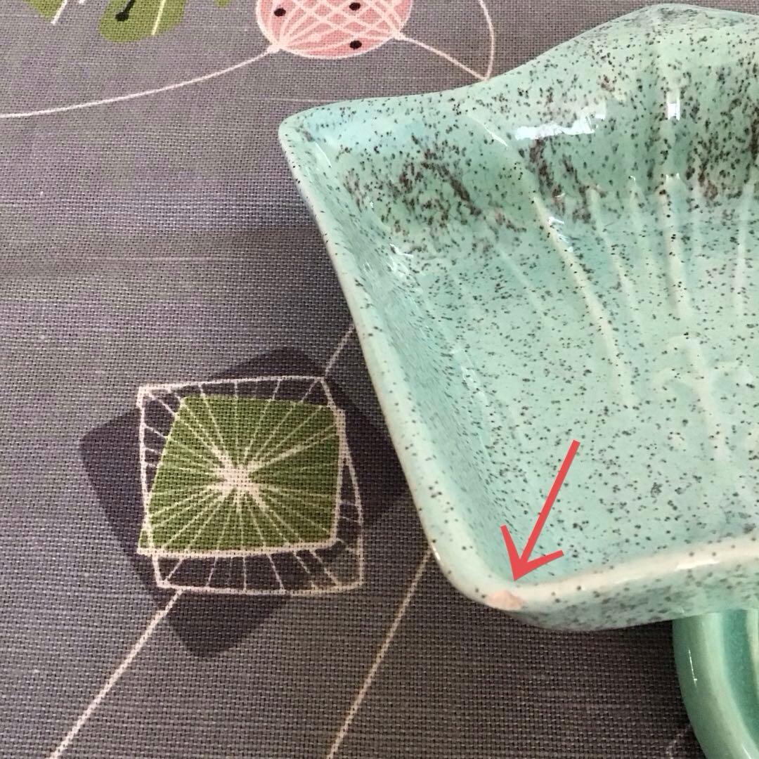 50s 60s アメリカ ビンテージ セラミック 小物入れ 灰皿