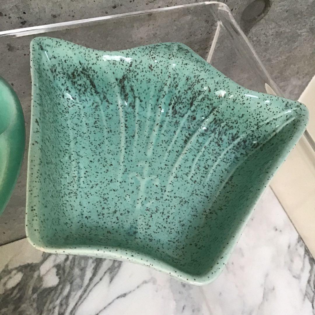 50s 60s アメリカ ビンテージ セラミック 小物入れ 灰皿