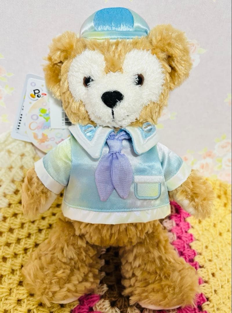 ダッフィー シェリーメイ 20周年 カラフルハピネス ポージープラッシー ぬい