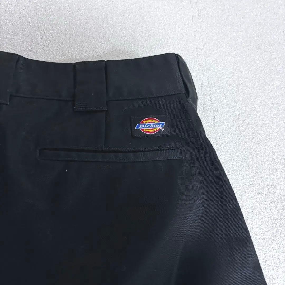 ディッキーズ　フレックスワーククロップドパンツ　UNDER R　w32 黒