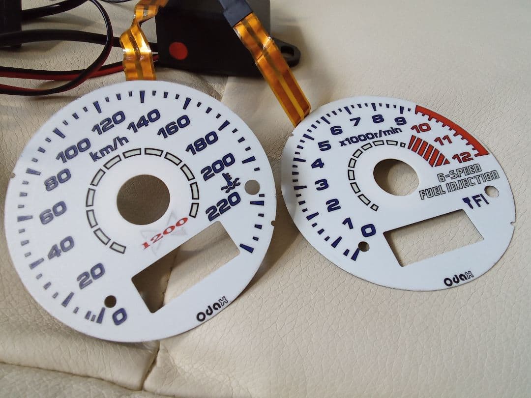 ZRX1200DAEG　ELパネル　オダックス