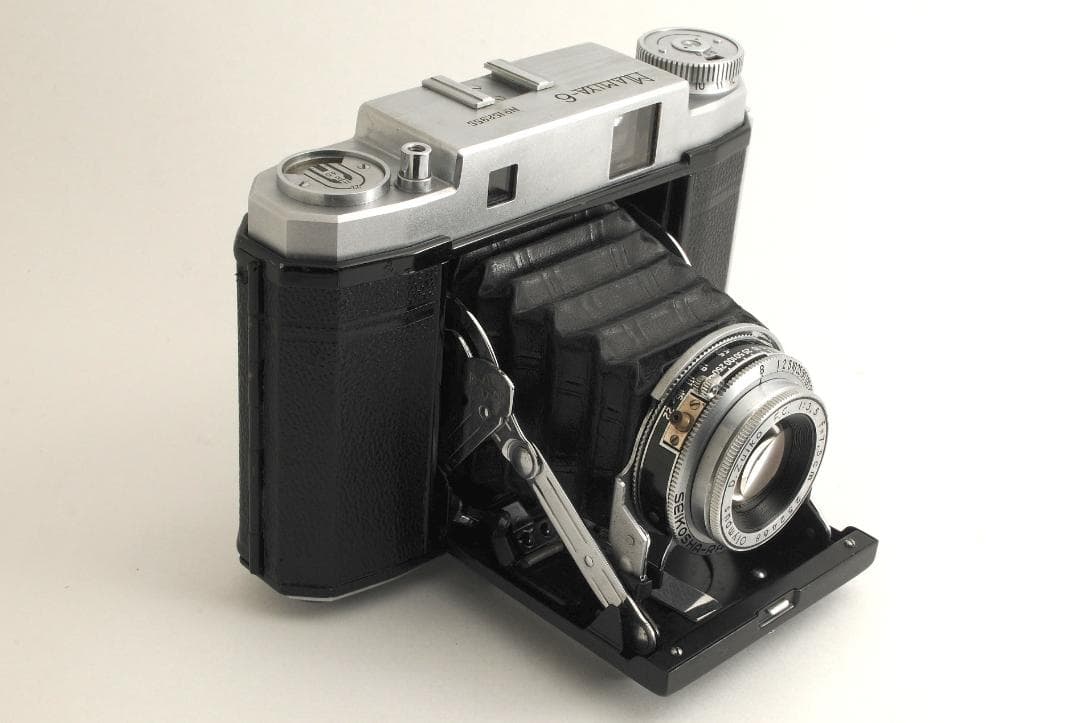 マミヤ MAMIYA6 IVS型 75mm F3.5 蛇腹カメラ