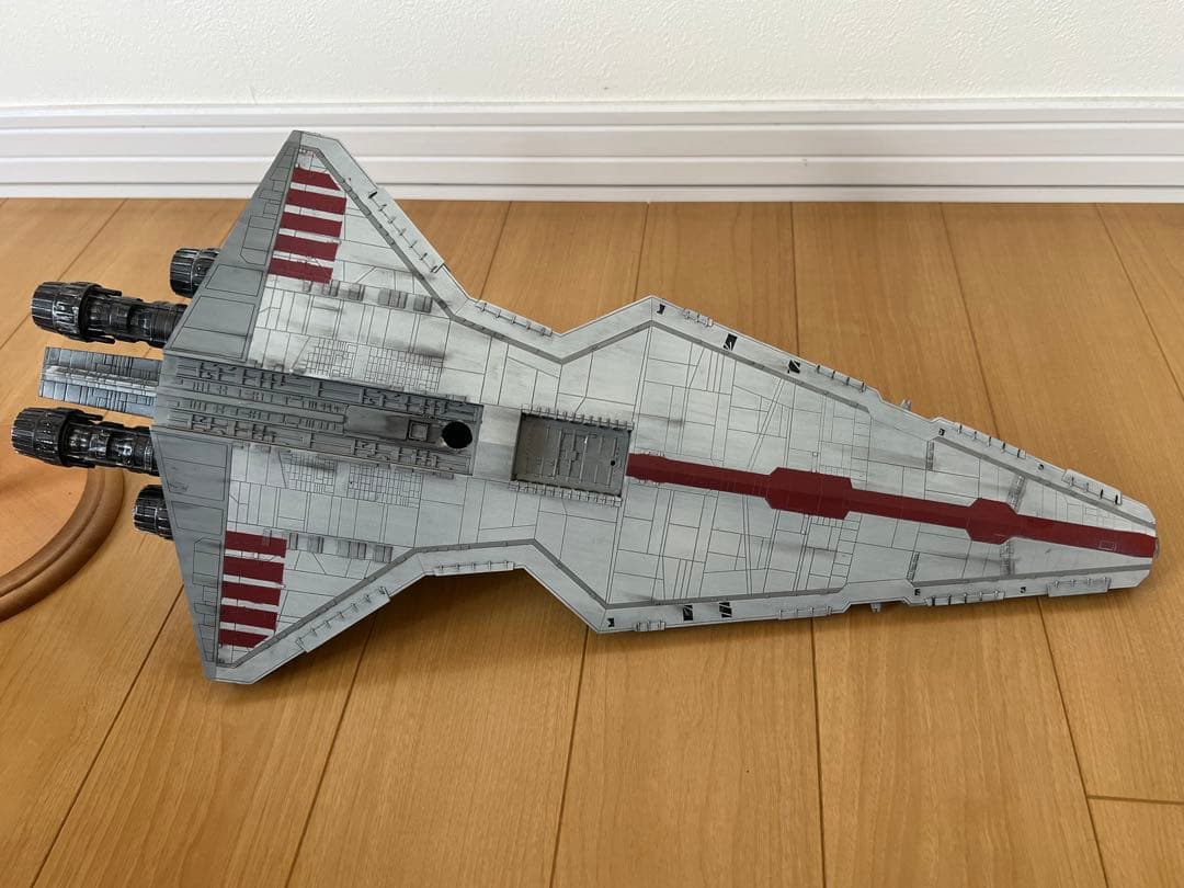スターウォーズヴェネター級リパブリックスターデストロイヤー プラモデル完成品