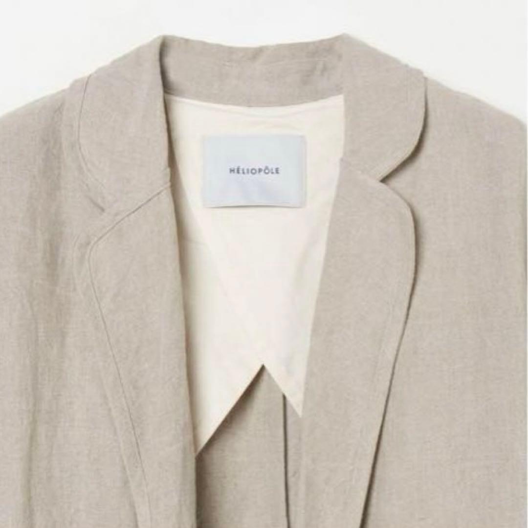 ジャケット・アウター HELIOPOLE NEW DUNGAREES LINEN OVER COAT