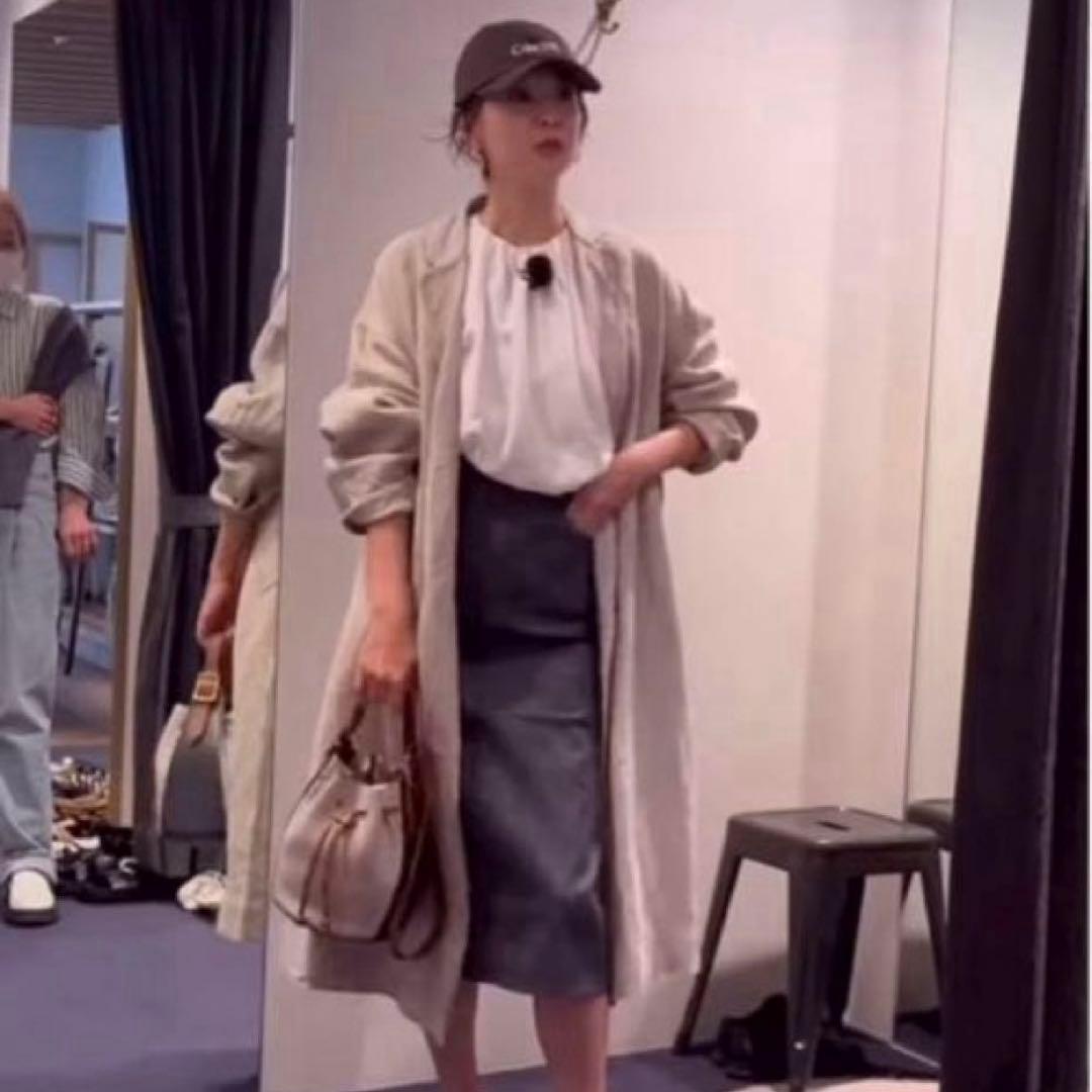 ジャケット・アウター HELIOPOLE NEW DUNGAREES LINEN OVER COAT