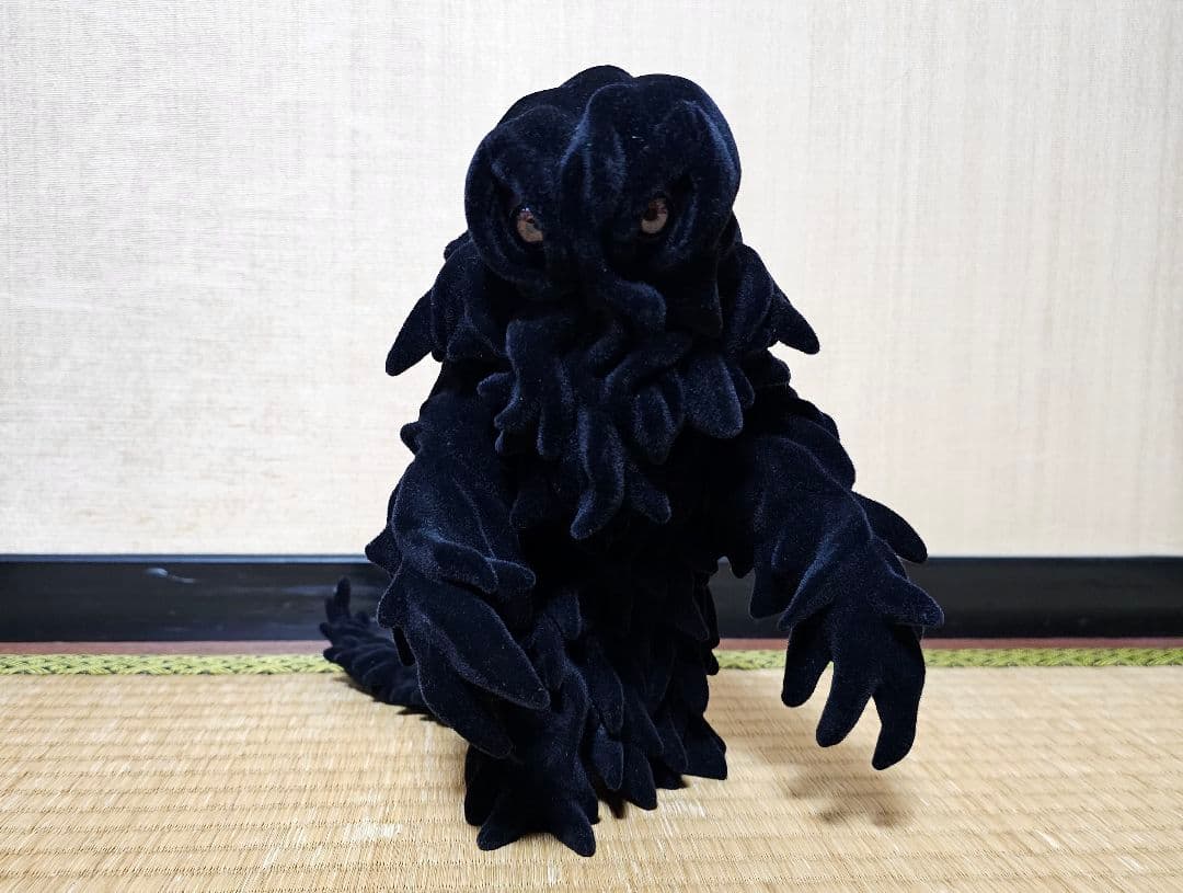 CCP DOARAT限定 ヘドラ上陸期 ブラック フロッキー加工 ソフビ